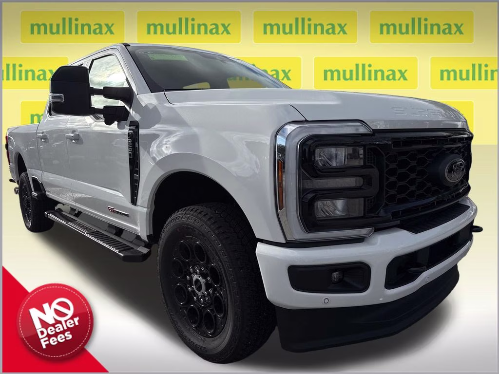 2026 Star White Metallic Tri-Coat Ford Super Duty F-250 SRW Lariat 4X4 Truck
