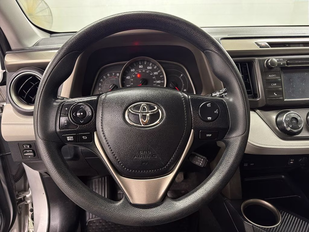 2015 Classic Silver Metallic Toyota RAV4 LE FWD SUV