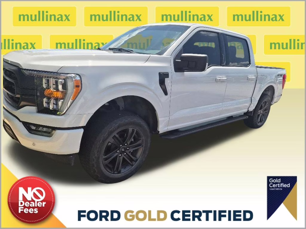 2022 Oxford White Ford F-150 XLT 4X4 Truck