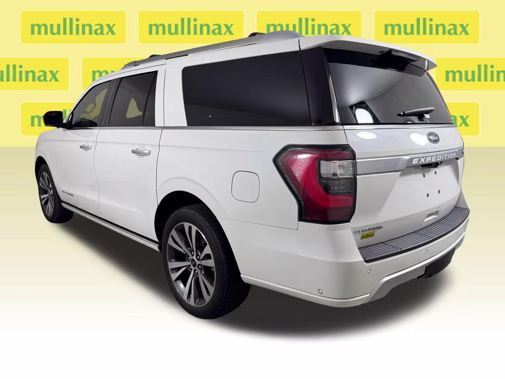 2021 Star White Metallic Tri-Coat Ford Expedition Max Platinum 4X4 SUV