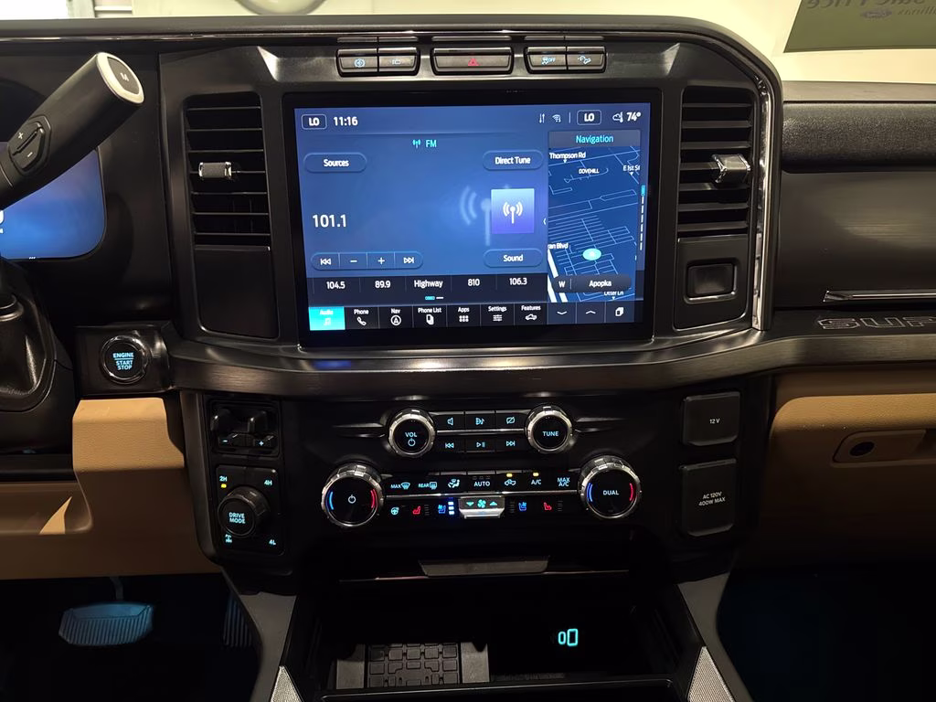 2024 Antimatter Blue Metallic Ford Super Duty F-250 SRW Lariat 4X4 Truck
