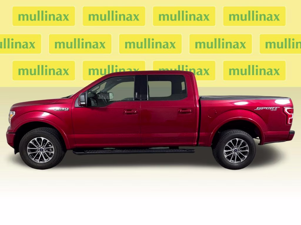 2020 Rapid Red Metallic Tinted Clearcoat Ford F-150 XLT 4X4 Truck