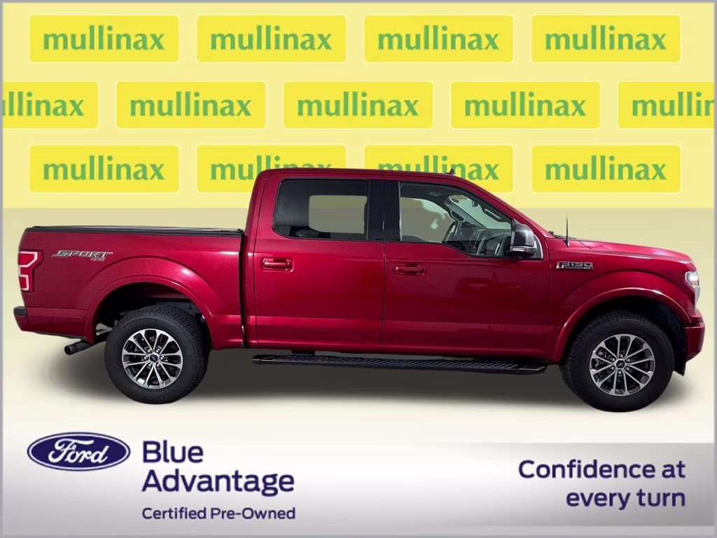 2020 Rapid Red Metallic Tinted Clearcoat Ford F-150 XLT 4X4 Truck