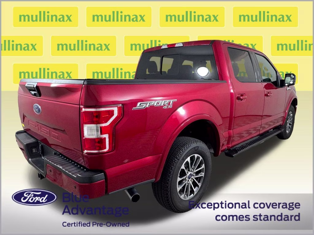 2020 Rapid Red Metallic Tinted Clearcoat Ford F-150 XLT 4X4 Truck