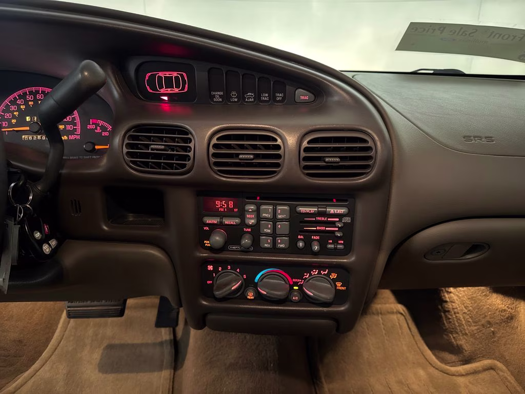 1998 Medium Red Metallic Pontiac Grand Prix SE FWD Sedan