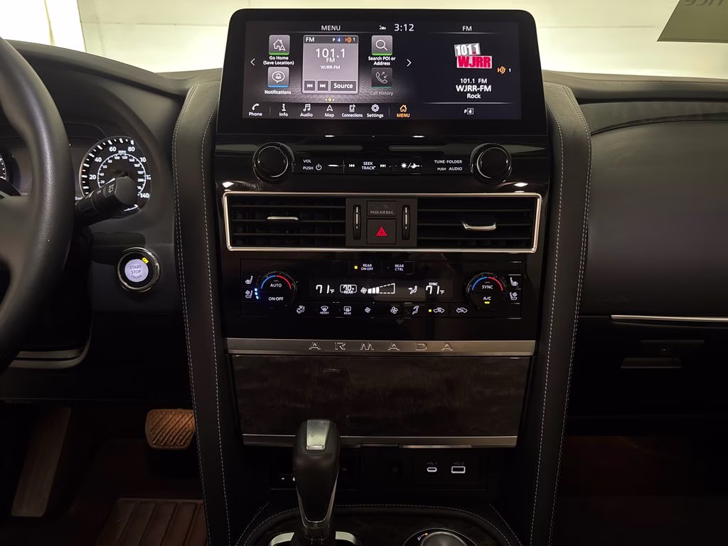 2024 Aspen White Tricoat Nissan Armada Platinum 4X4 SUV