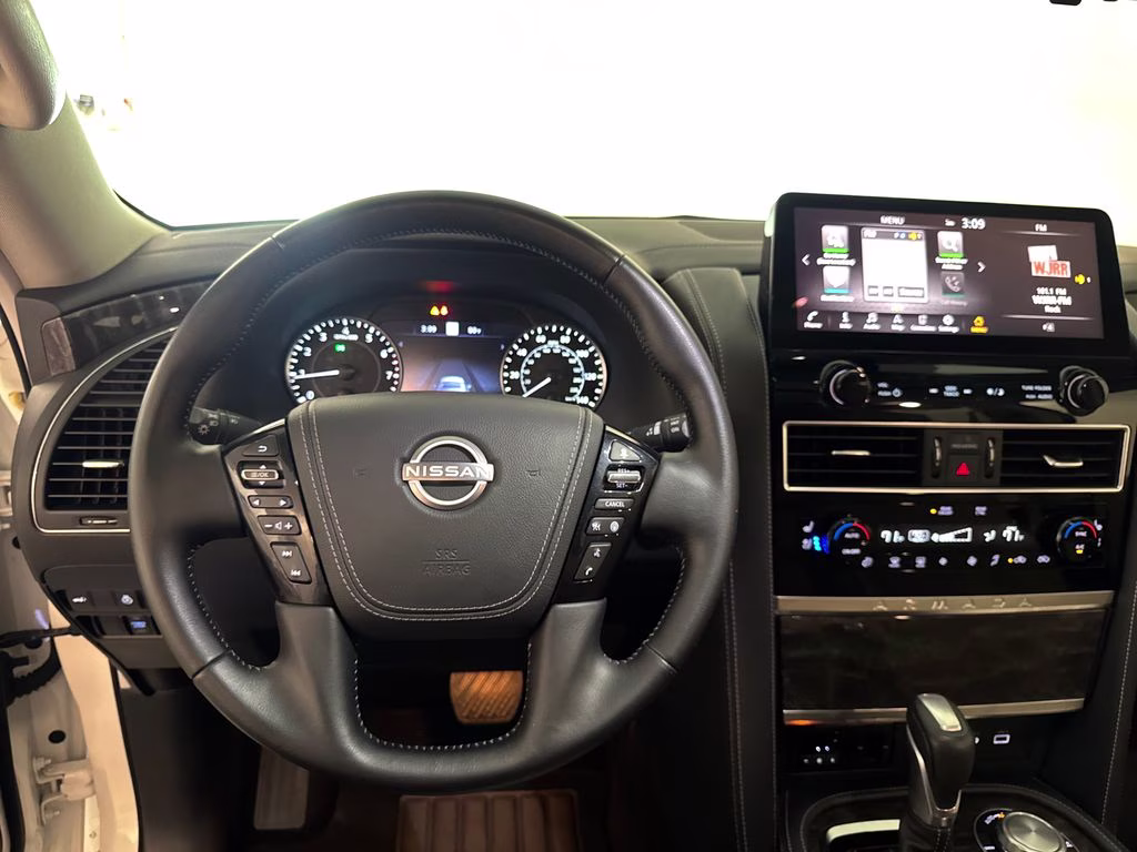 2024 Aspen White Tricoat Nissan Armada Platinum 4X4 SUV