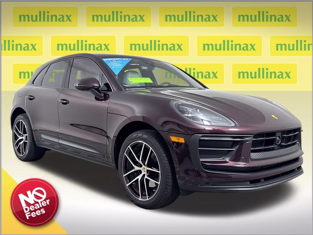 2023 Copper Ruby Metallic Porsche Macan T AWD SUV