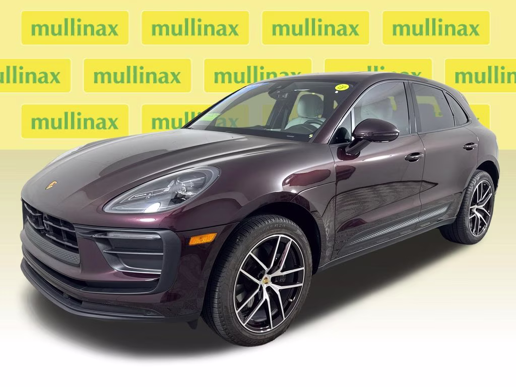 2023 Copper Ruby Metallic Porsche Macan T AWD SUV