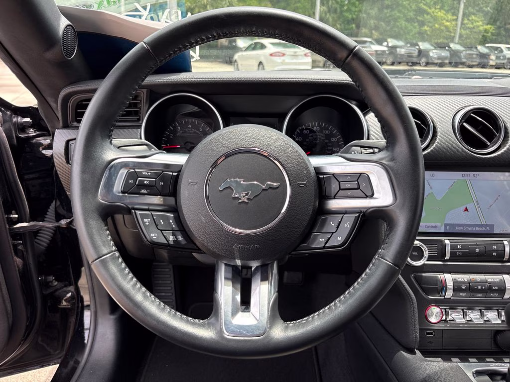 2022 Shadow Black Ford Mustang EcoBoost RWD Coupe