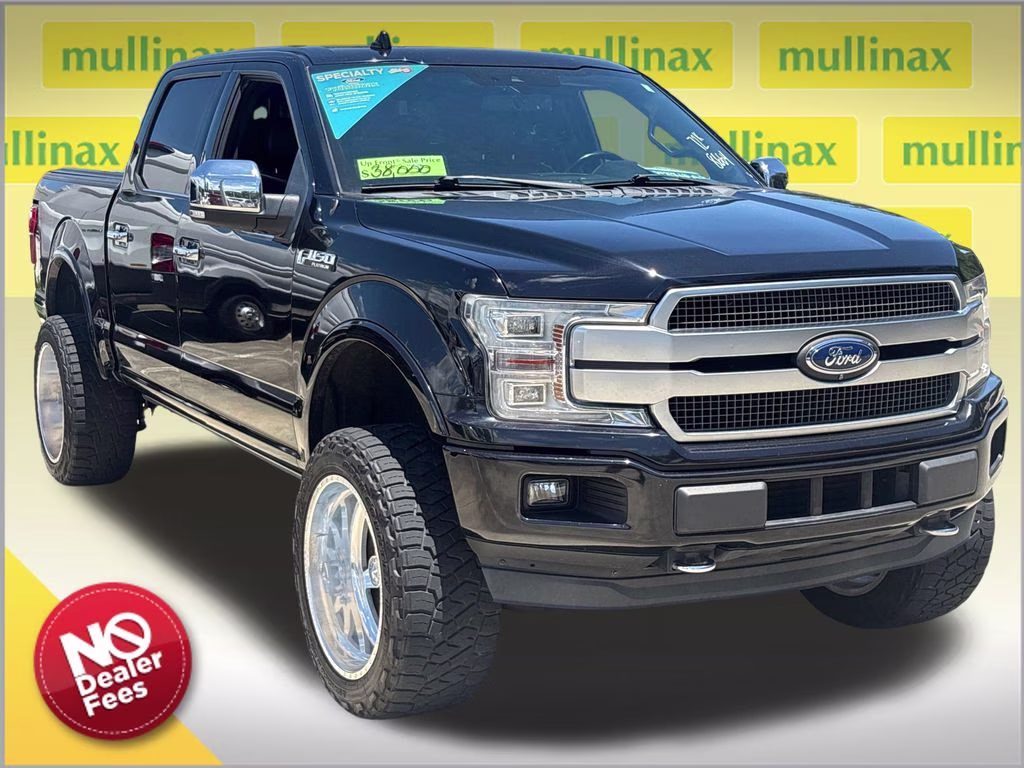 2019 Black Metallic Ford F-150 Platinum 4X4 Truck