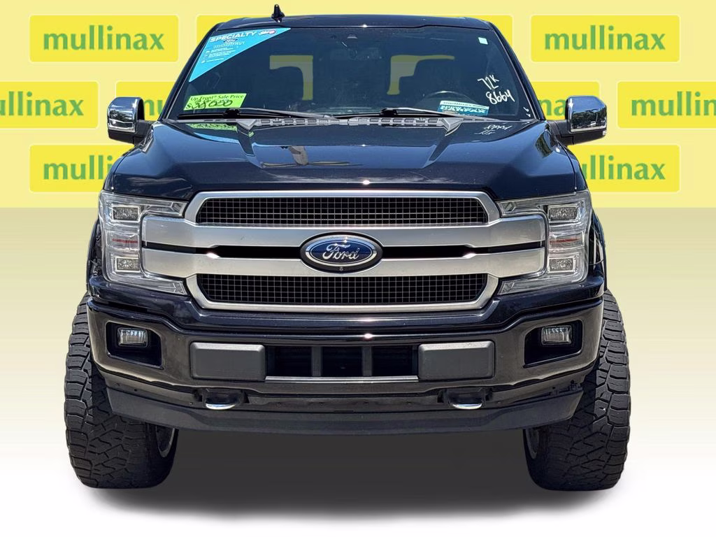 2019 Black Metallic Ford F-150 Platinum 4X4 Truck
