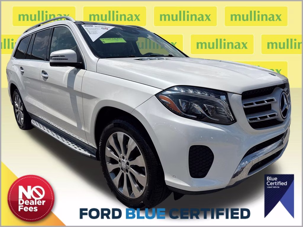 2017 designo Diamond White Metallic Mercedes-Benz GLS GLS 450 AWD SUV