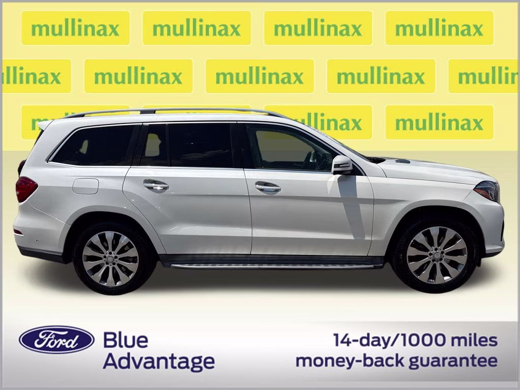 2017 designo Diamond White Metallic Mercedes-Benz GLS GLS 450 AWD SUV
