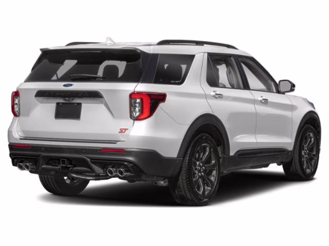 2023 White Metallic Ford Explorer ST 4X4 SUV