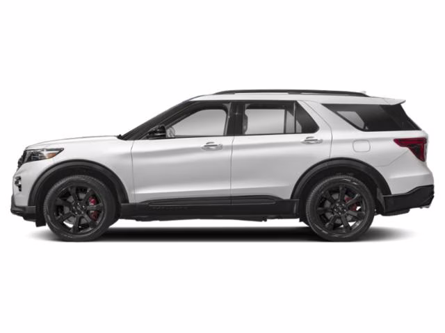 2023 White Metallic Ford Explorer ST 4X4 SUV