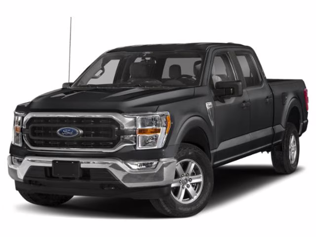 2022 Black Metallic Ford F-150 XLT 4X4 Truck