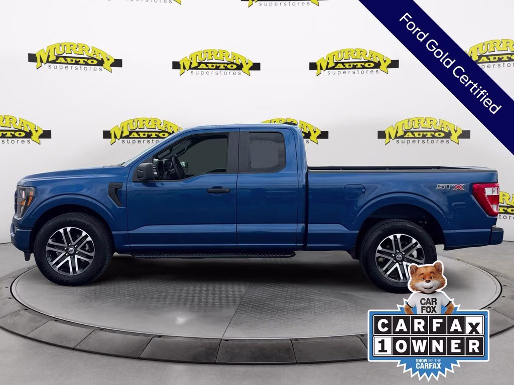 2023 Blue Metallic Ford F-150 XL RWD Truck