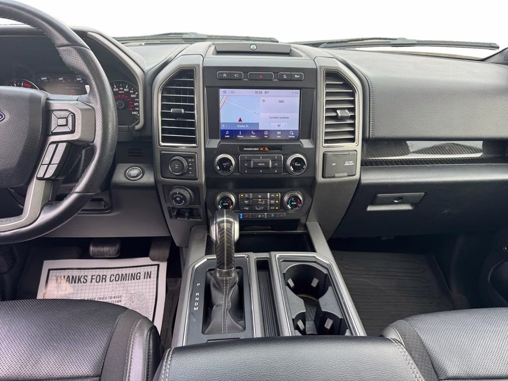 2019 Black Metallic Ford F-150 Raptor 4X4 Truck