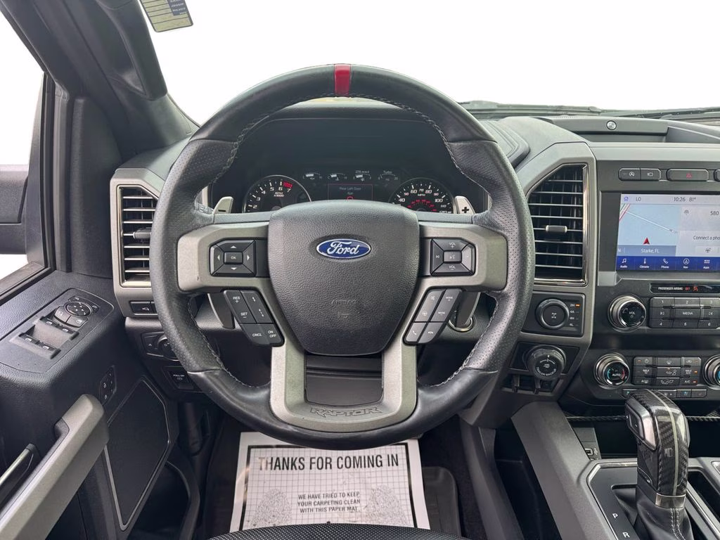 2019 Black Metallic Ford F-150 Raptor 4X4 Truck