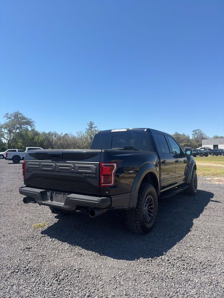 2019 Black Metallic Ford F-150 Raptor 4X4 Truck