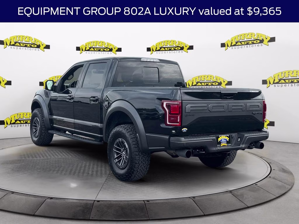 2019 Black Metallic Ford F-150 Raptor 4X4 Truck