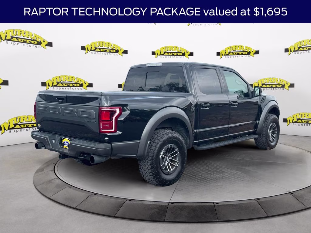 2019 Black Metallic Ford F-150 Raptor 4X4 Truck