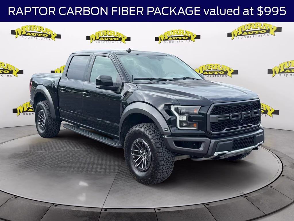 2019 Black Metallic Ford F-150 Raptor 4X4 Truck