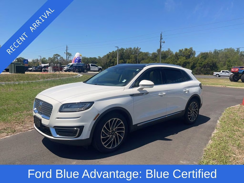 2020 White Lincoln Nautilus Reserve FWD SUV