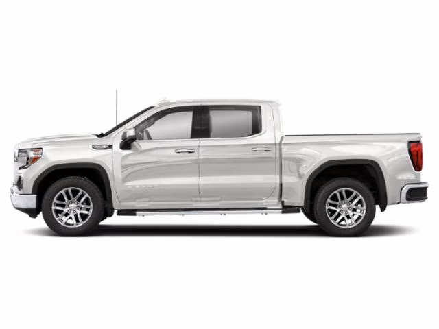 2021 Summit White GMC Sierra 1500 SLT 4X4 Truck