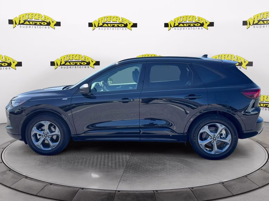 2024 Agate Black Metallic Ford Escape Hybrid ST-Line FWD SUV