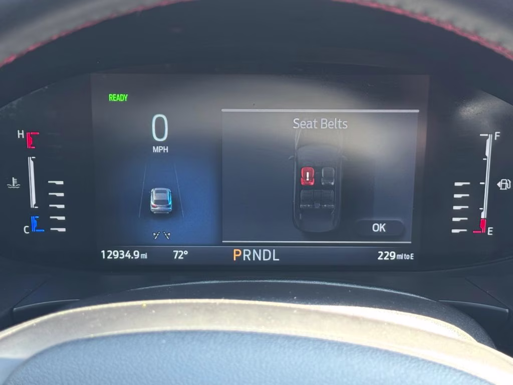 2024 Agate Black Metallic Ford Escape Hybrid ST-Line FWD SUV