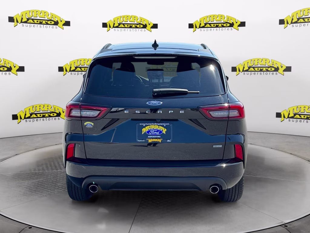 2024 Agate Black Metallic Ford Escape Hybrid ST-Line FWD SUV