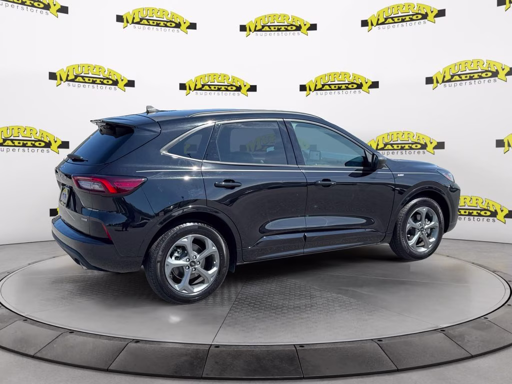 2024 Agate Black Metallic Ford Escape Hybrid ST-Line FWD SUV