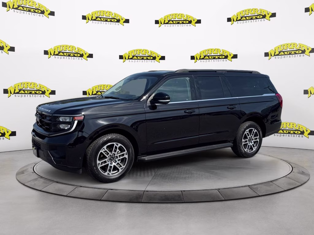 2025 Agate Black Metallic Ford Expedition Max Active 4X4 SUV