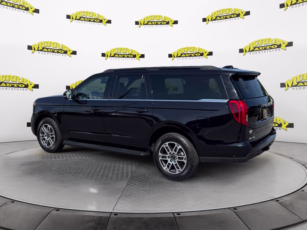 2025 Agate Black Metallic Ford Expedition Max Active 4X4 SUV