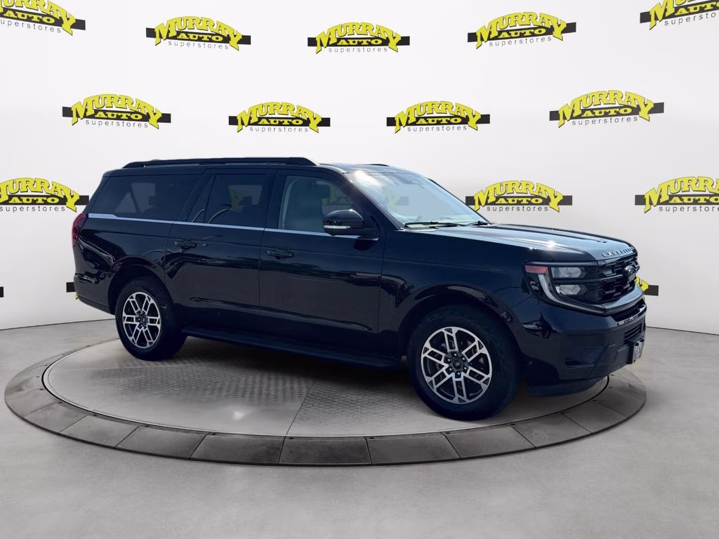 2025 Agate Black Metallic Ford Expedition Max Active 4X4 SUV