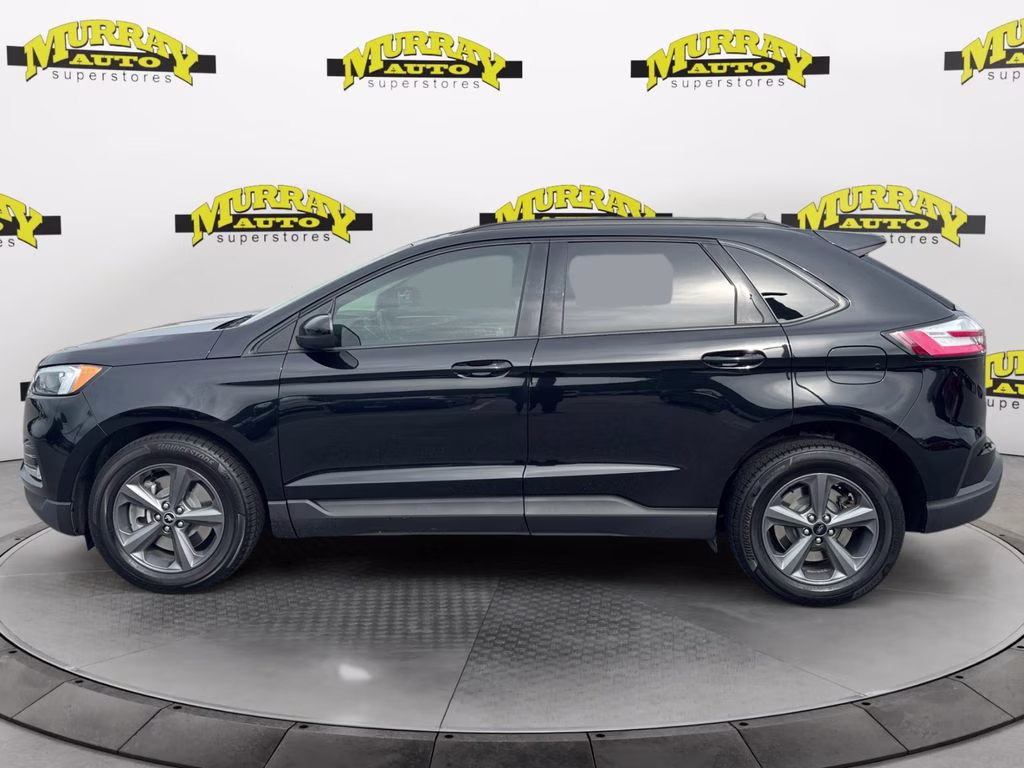 2023 Agate Black Metallic Ford Edge SEL AWD SUV
