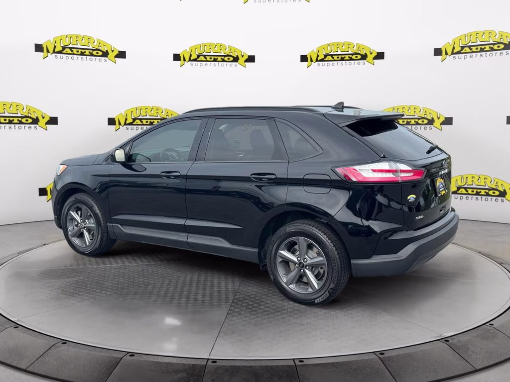 2023 Agate Black Metallic Ford Edge SEL AWD SUV