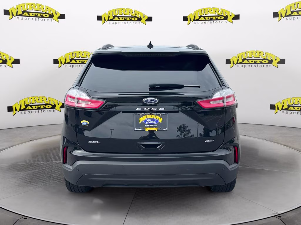 2023 Agate Black Metallic Ford Edge SEL AWD SUV