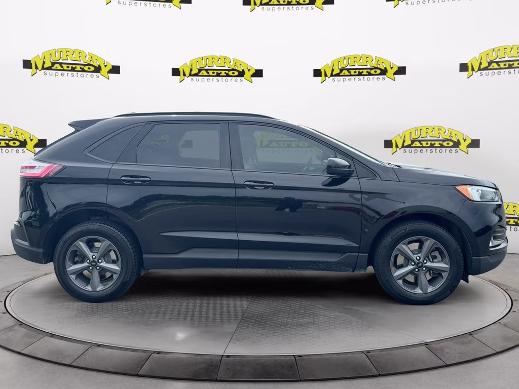 2023 Agate Black Metallic Ford Edge SEL AWD SUV