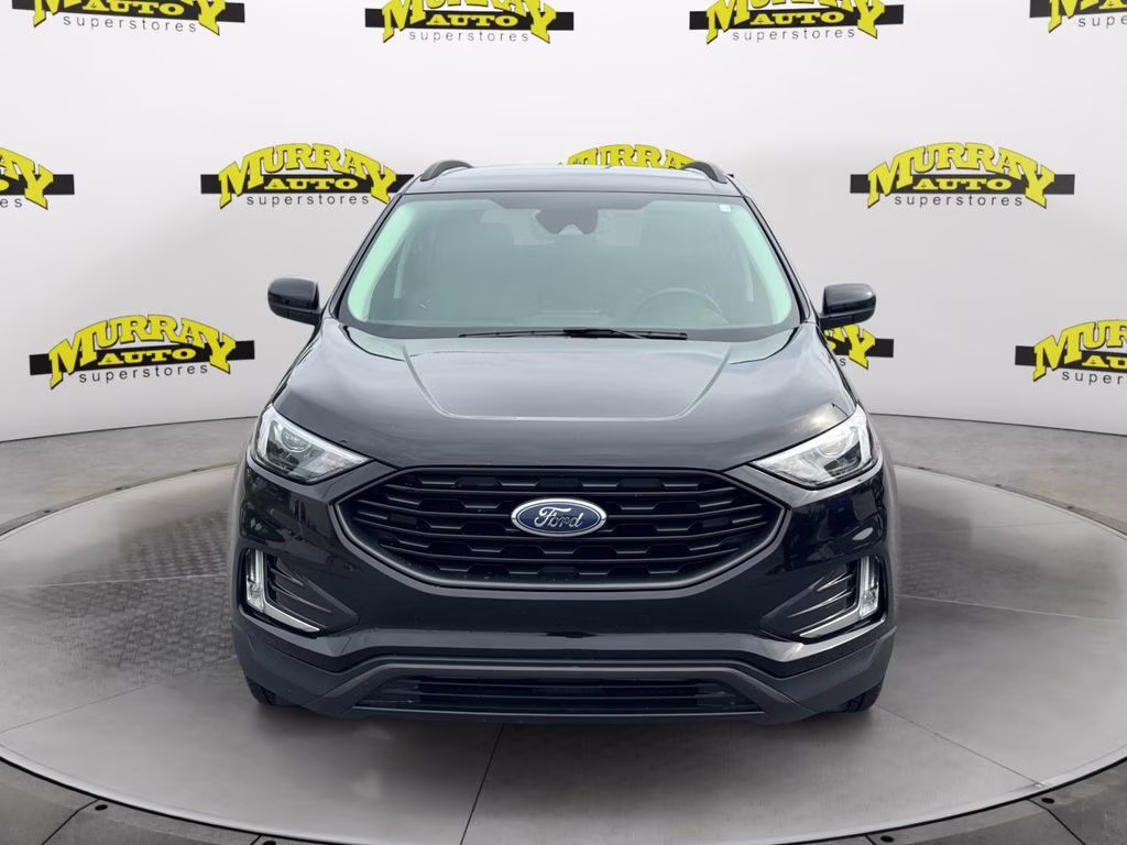 2023 Agate Black Metallic Ford Edge SEL AWD SUV