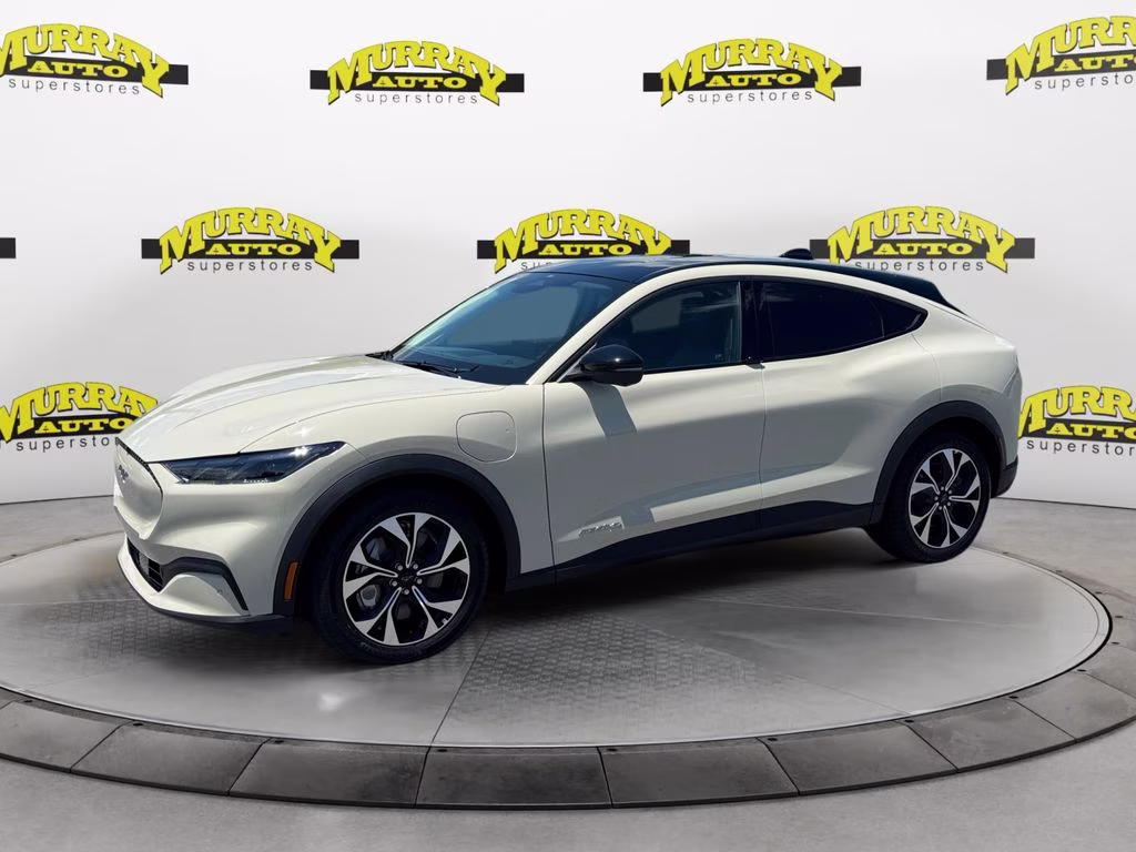 2025 Desert Sand Ford Mustang Mach-E Select AWD SUV