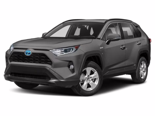 2020 Magnetic Gray Metallic Toyota RAV4 Hybrid XLE AWD SUV