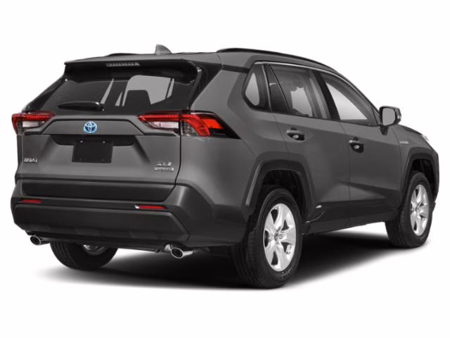 2020 Magnetic Gray Metallic Toyota RAV4 Hybrid XLE AWD SUV