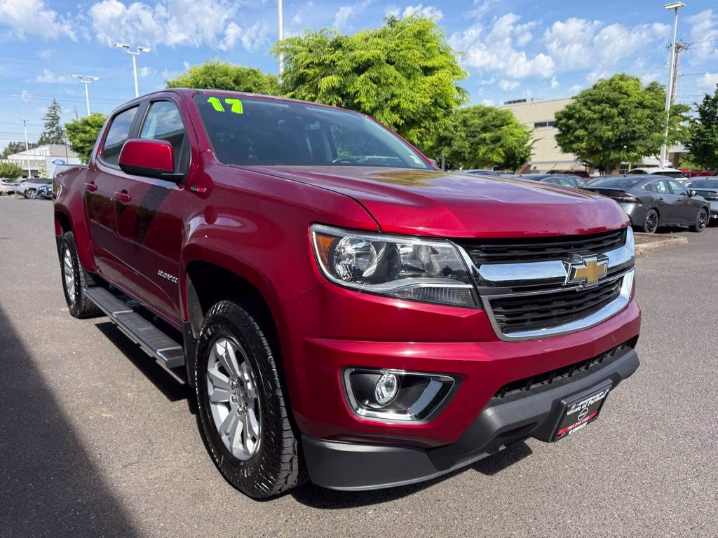 2017 Cajun Red Tintcoat Chevrolet Colorado LT 4X4 Truck