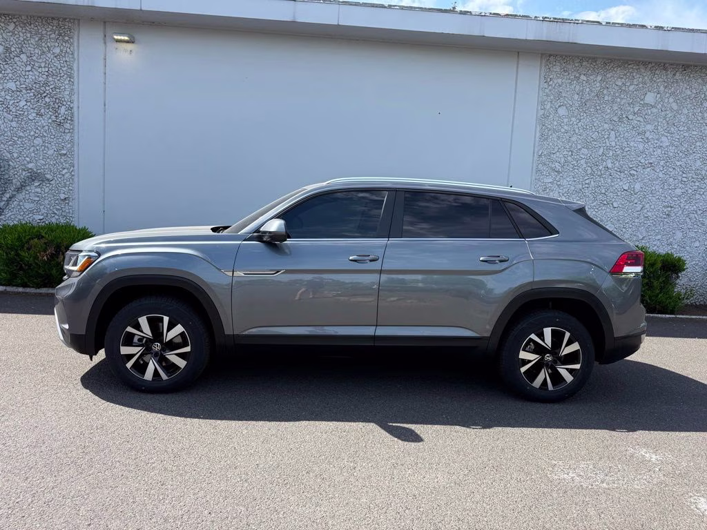 2023 Platinum Gray Metallic Volkswagen Atlas Cross Sport 2.0T SE AWD SUV