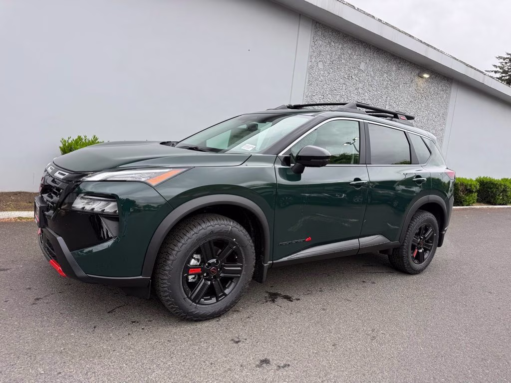 2026 Obsidian Green Nissan Rogue Rock Creek AWD SUV