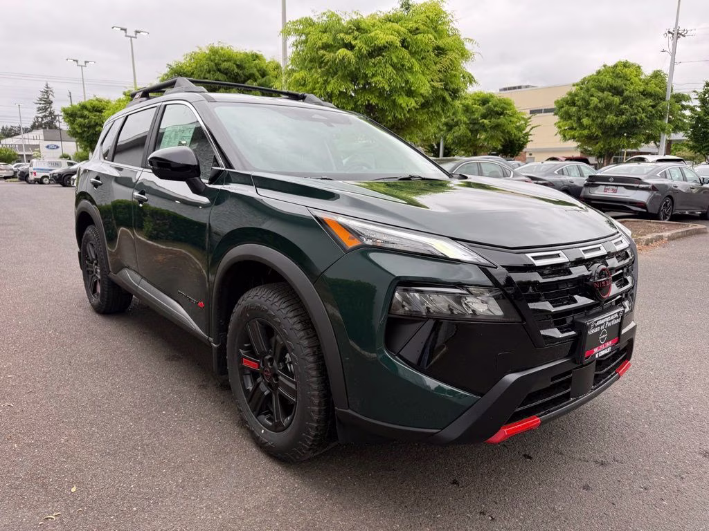 2026 Obsidian Green Nissan Rogue Rock Creek AWD SUV