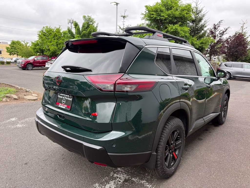 2026 Obsidian Green Nissan Rogue Rock Creek AWD SUV